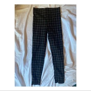 Blue & Yellow Checkered Pants